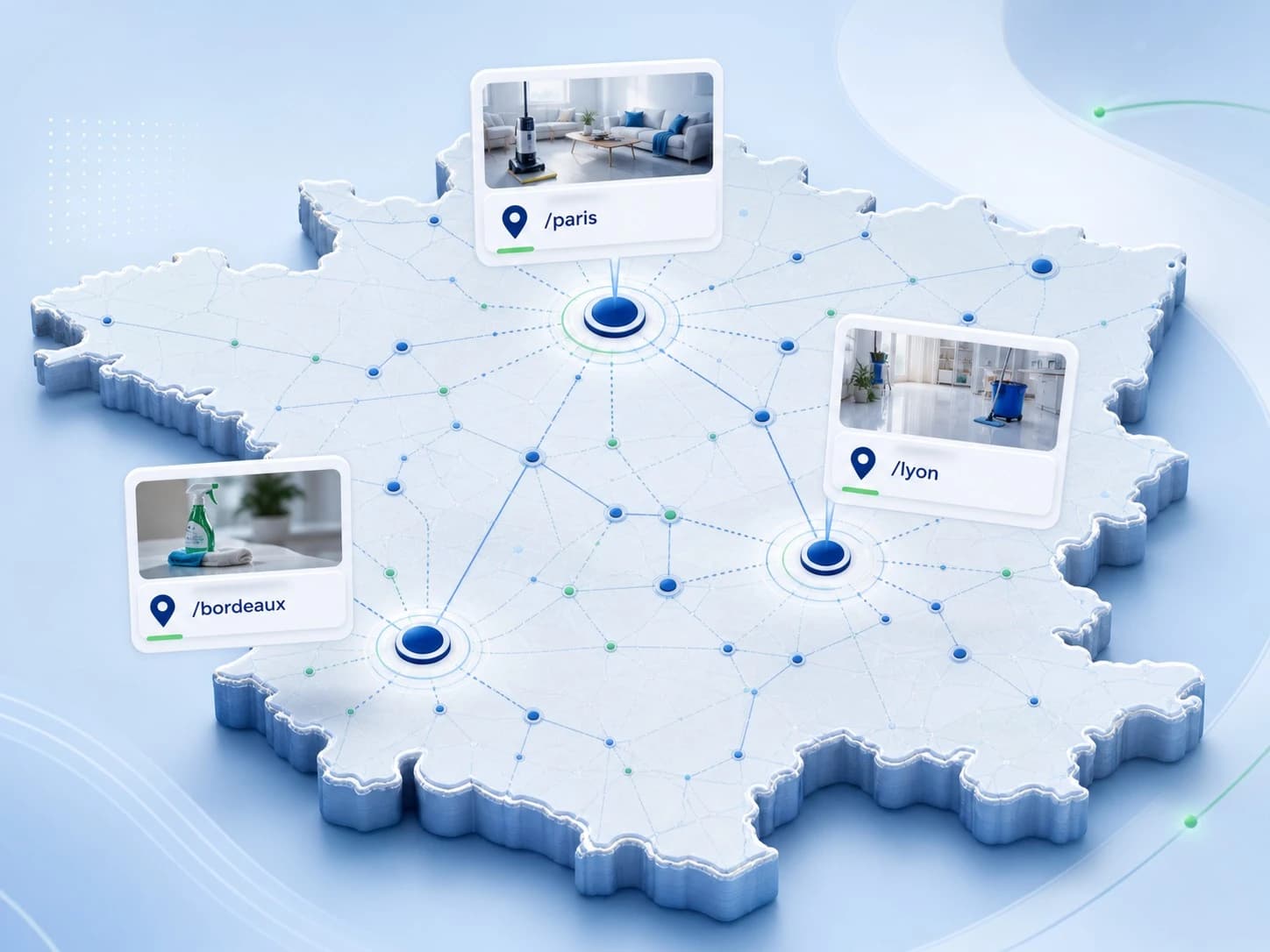 Visibilité locale SEO pour entreprise de nettoyage