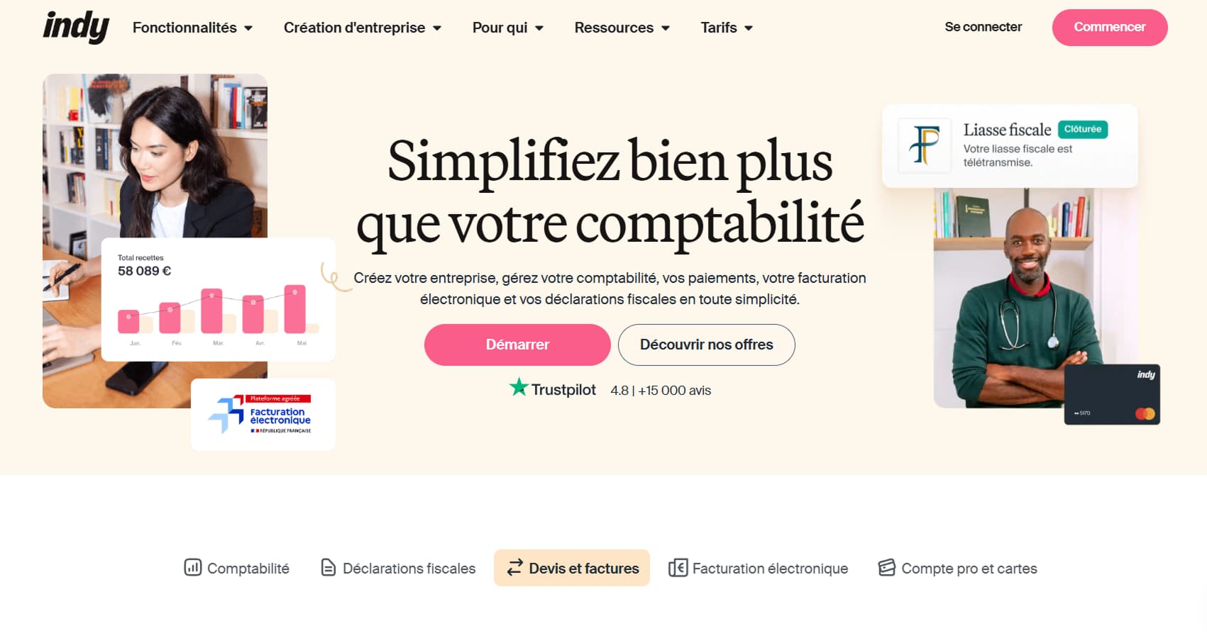 Logiciel de devis et facturation gratuit pour entreprise de nettoyage : pourquoi choisir Indy ?