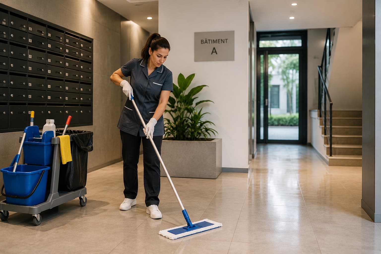 Service Nettoyage copropriété